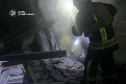 БПЛА загарбників атакували Добропілля: відомо про пожежу внаслідок обстрілу