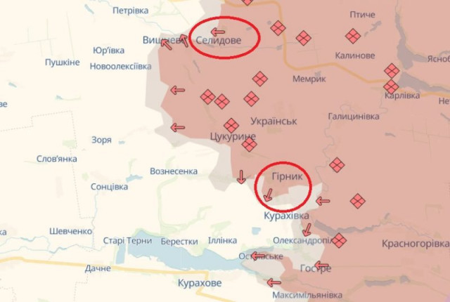 Росіяни окупували Гірник та просунулися біля низки населених пунктів - DeepState