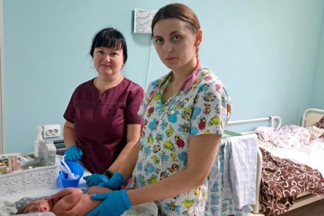 У Слов’янську народилася перша дитина 2025 року У Слов’янську народилася перша дитина 2025 року