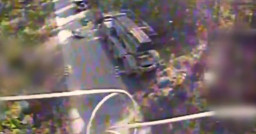 Український дрон знищив російську РСЗВ "Ураган" на Донеччині