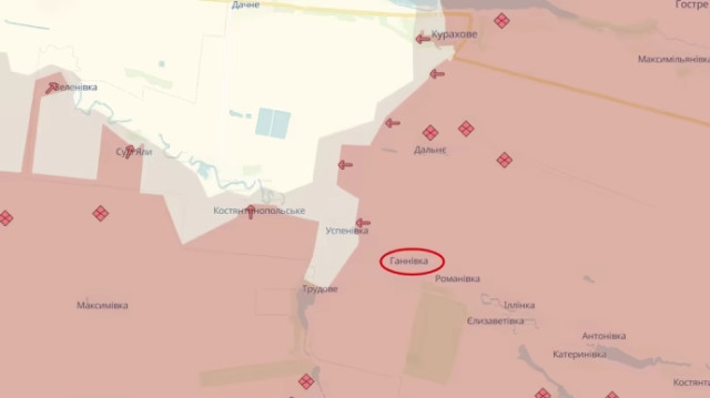 Ганнівка перейшла під контроль окупантів, ворог просунувся поблизу восьми сіл – DeepStatе Ганнівка перейшла під контроль окупантів, ворог просунувся поблизу восьми сіл – DeepStatе