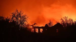 На окупованій Луганщині за день вигоріло понад 766 гектарів лісостепу