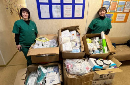 Центр сімейної медицини Торецька отримав гуманітарну підтримку від волонтерів