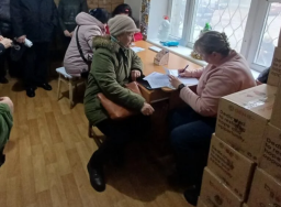 ВПО з Авдіївки отримали в Броварах допомогу від GEM та HGBF