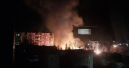 У Слов'янську шість безпілотників "Герань-2" атакували центральні райони міста: деталі