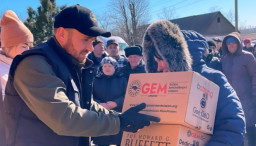 Громади Донеччини отримали понад пів тисячі тонн благодійної допомоги за тиждень