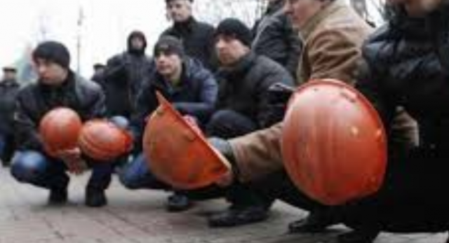 В "ЛНР" началась забастовка шахтеров