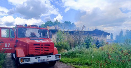 Рятувальники Донеччини ліквідували три пожежі після атак ворожих дронів (ФОТО)