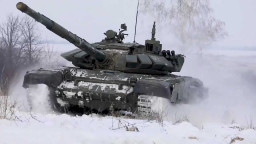 Ворожий танк набитий боєприпасами яскраво злетів у повітря в районі Авдіївки