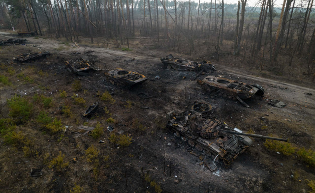 Під Авдіївкою виявлено кладовище ворожої військової техніки – DeepState