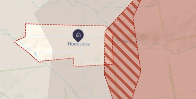 Російські війська увійшли до Новосілки на півдні Донеччини