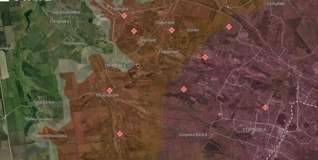 У Торецьку зафіксовано посилення ворожих атак - DeepState