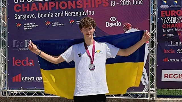 Спортсмен із Дружківки став призером клубного чемпіонату Європи з тхеквондо