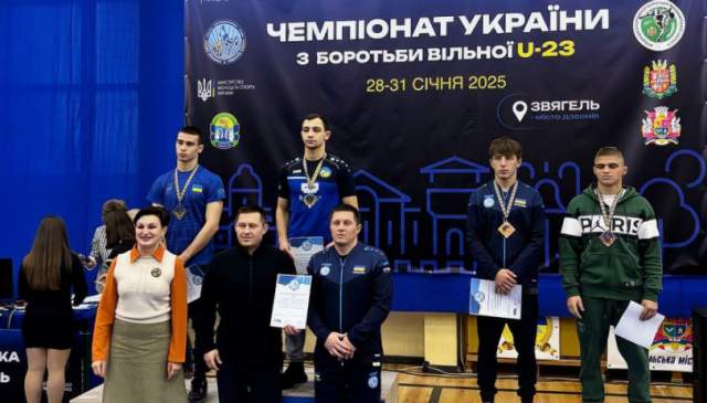 Борці поповнили скарбничку Донеччини здобувши "золото" і "срібло" на чемпіонаті України U23