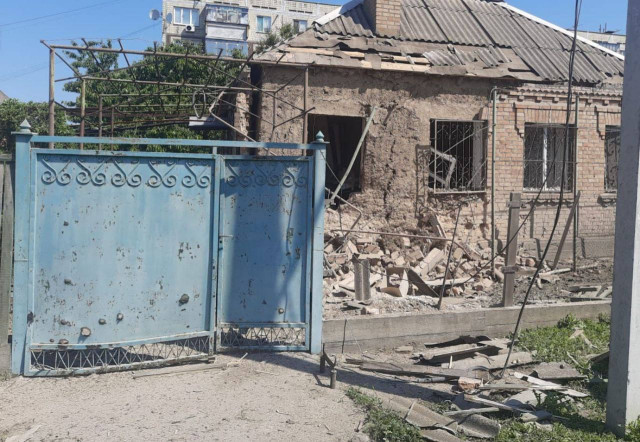 ЗС РФ обстріляли Нікополь Дніпропетровської області: деталі