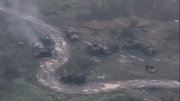 Російська пропаганда знову заявляє про "оточення ЗСУ", використовуючи кадри знищеної техніки