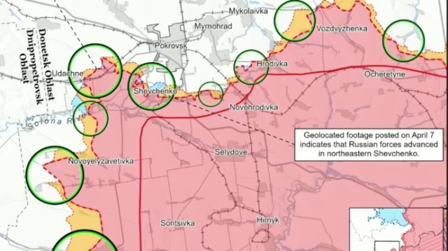 На Покровському напрямку окупанти намагаються реалізувати потрійний план наступу - ISW На Покровському напрямку окупанти намагаються реалізувати потрійний план наступу - ISW