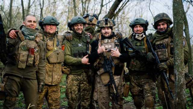 Українські захисники знищили БМП окупантів під Бахмутом