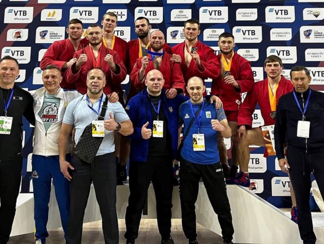Краматорець завоював золото на етапі Кубка світу з бойового самбо в Єревані