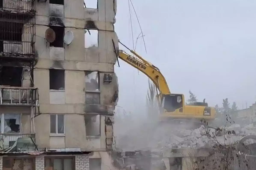 У захопленому Сіверськодонецьку розпочали демонтаж чергового будинку: мешканці стурбовані