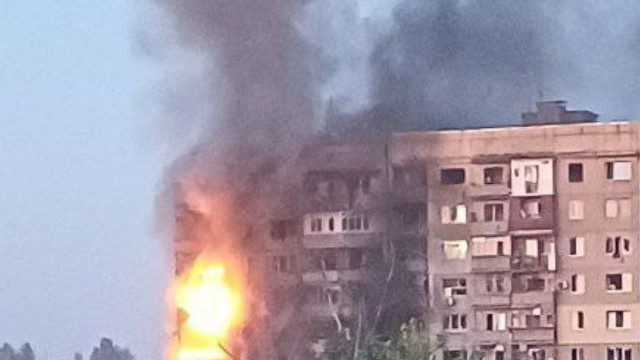 Атака на Костянтинівку: пожежі в багатоповерхівках та відсутність газу Атака на Костянтинівку: пожежі в багатоповерхівках та відсутність газу