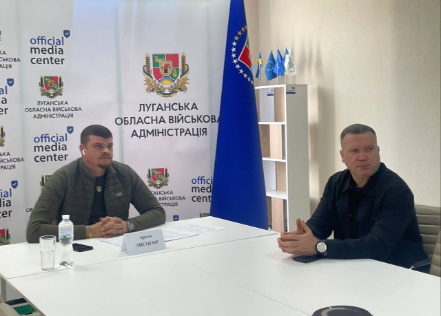 Луганська ОДА обговорила з партнерами відновлення регіону після деокупації
