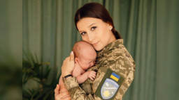 Анастасія Блищик виносила та народила сина під час служби на Донбасі