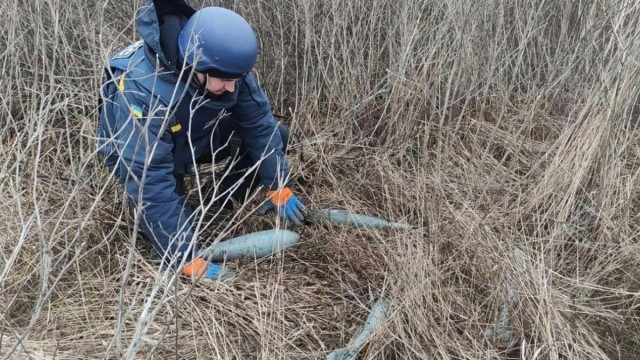 У Донецькій області піротехниками знешкоджено 46 вибухонебезпечних предметів
