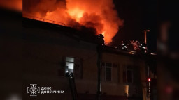 Вогнеборці загасили пожежі у двох населених пунктах Донеччини