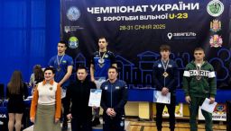 Борці поповнили скарбничку Донеччини здобувши "золото" і "срібло" на чемпіонаті України U23