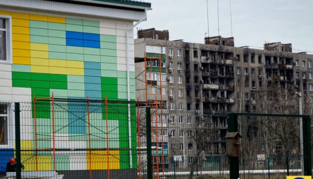 У Маріуполі російські "новобудови" не витримали першого дощу