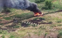 Морпіхи знищили 14 одиниць бронетехніки окупантів на Костянтинівському напрямку