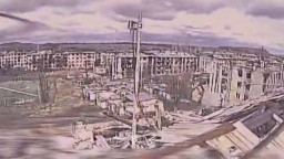 Окупанти розміщують антени зв&rsquo;язку на дахах будинків у Мирнограді