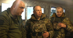 Важка ситуація: командувач Сухопутних військ ЗСУ відвідав військові частини в районі Куп’янська