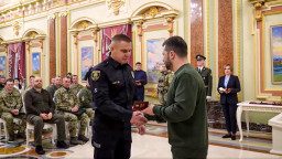 Поліцейський з Авдіївки отримав орден «За мужність» від Зеленського