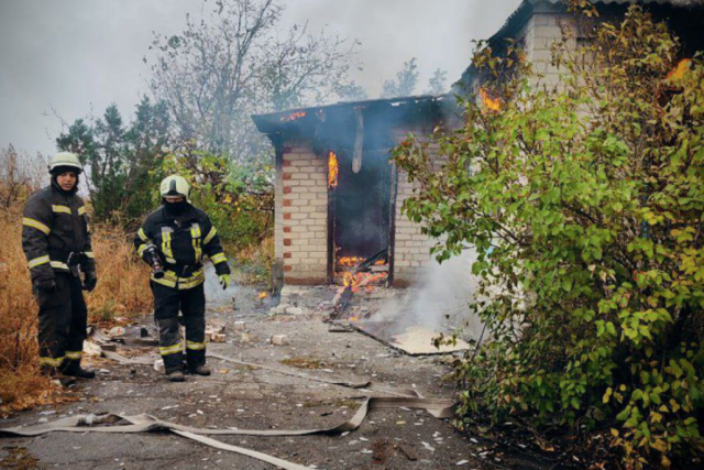 На Луганщині зросла кількість пожеж: у Боровському згорів нежитловий будинок