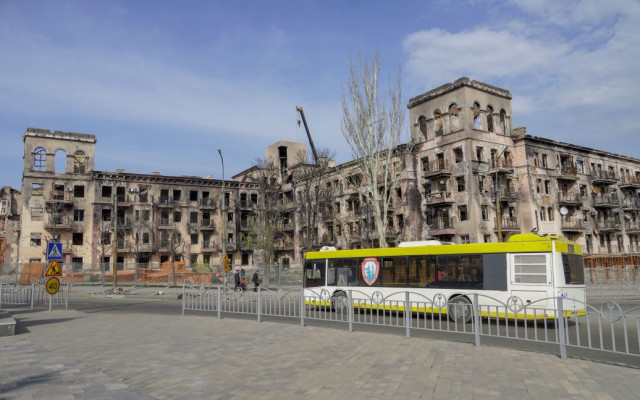 Кадирівці тікають з тимчасово окупованого Маріуполя Кадирівці тікають з тимчасово окупованого Маріуполя