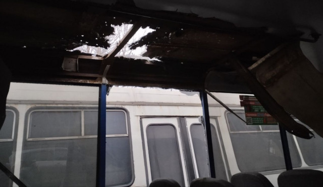 В Горлівці дрон атакував міський транспорт: 10 чоловік поранено В Горлівці дрон атакував міський транспорт: 10 чоловік поранено