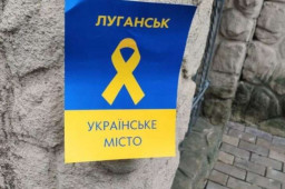 Українські партизани атакували військовий патруль росіян у тимчасово окупованому Луганську
