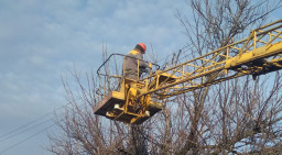 На Донеччині повернули світло у 21 населений пункт