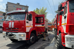 У Куйбишевському районі захопленого Донецька сталася масштабна пожежа: подробиці