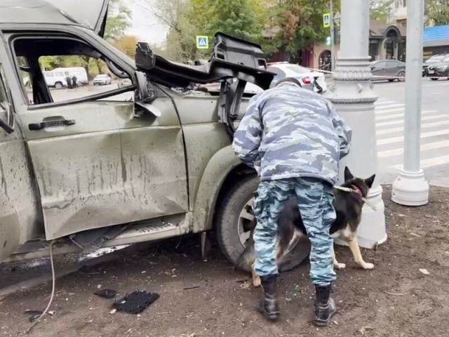 У Луганську вибухнув автомобіль: ГУР МО повідомило про ліквідацію російського офіцера
