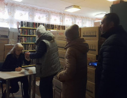 Мешканці Дружківської громади на Донеччині отримали гуманітарну допомогу