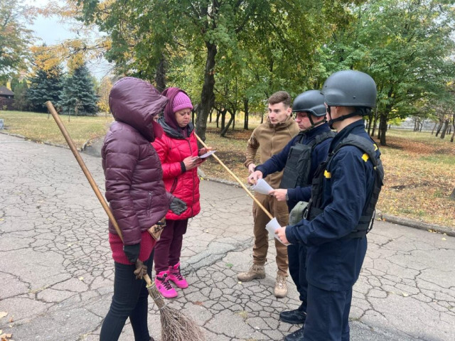 У Краматорську провели роз’яснювальну роботу з жителями спрямовану на запобігання виникнення пожеж