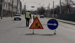 У Краматорську почали наносити дорожню розмітку на вулицях міста