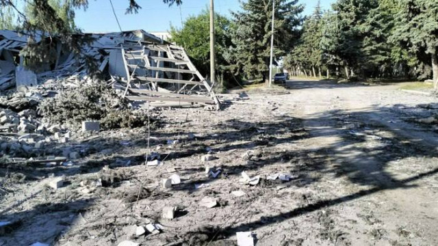 Окупована Кремінна потрапила під обстріл: деталi Окупована Кремінна потрапила під обстріл: деталi