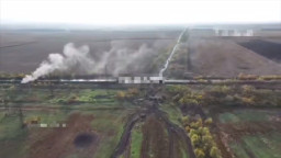 Під Родинським ворог міг атакувати військову колону: мова про десятки одиниць техніки