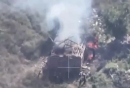 Прикордонники знищили склад боєприпасів окупантів у районі Бахмута