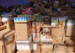 В Краматорську сім'ї з немовлятами отримали гуманітарну допомогу.