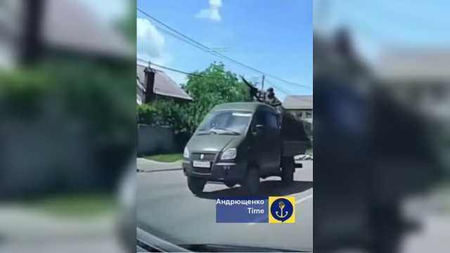 На окупованій Донеччині російські вантажівки почали супроводжувати мобільними вогневими групами